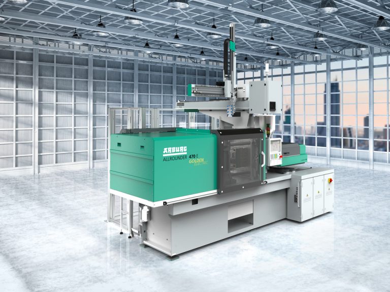 Allrounder 470 Golden Electric: Automated LSR Application