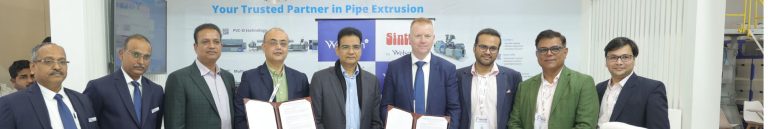 Rollepaal Enters Exclusive Partnership for PVC-O Pipe Technology with Sintex in India